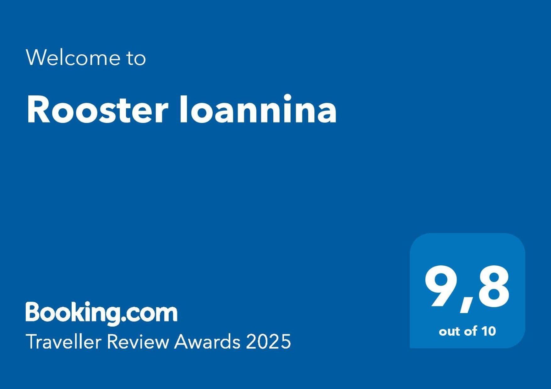 Rooster Ioannina Apartment Exterior photo